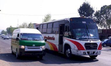 Viene “tarifazo” en el transporte público mexiquense