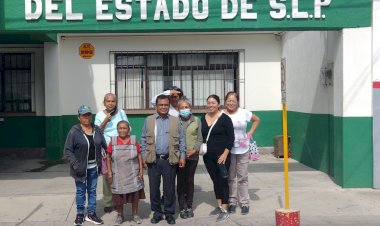 Antorchistas de Villa de Pozos gestionan regularización de sus predios