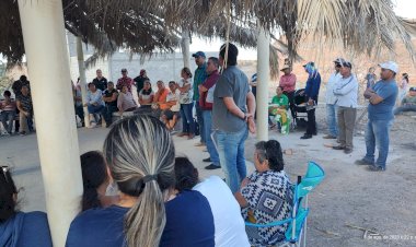 Autoridades inician proyecto para red de agua a Haciendas de Pabellón