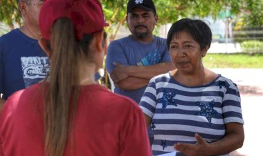 Logran antorchistas pavimentación en la colonia Unidad Antorchista de Chetumal