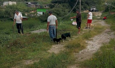 Realizan jornada de limpieza, colonos de la Aquiles Córdova Morán