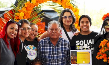 Concruso de ofrenda en Unidad Deportiva