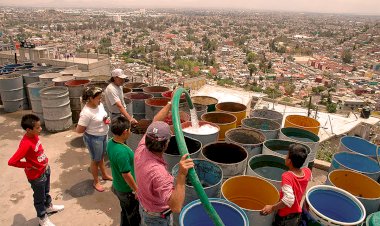 No hay agua en México