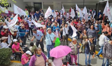 Con cadena humana antorchistas exigirán que el INDEP devuelva al pueblo lo robado