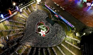 Delegación de Antorcha presente  en 45 Aniversario de la Revolución Sandinista