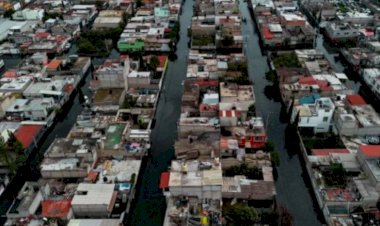 Chalco, inundado