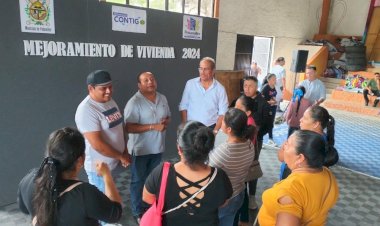 Antorcha logra mejoramiento de vivienda para Peñamiller, Querétaro