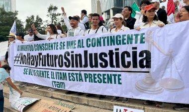 Las protestas de estudiantes contra la reforma judicial