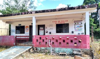 Casa de salud en comunidad maya cerrada desde la pandemia