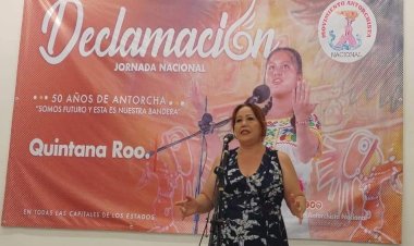 Concluye Jornada Estatal de Declamación en Quintana Roo