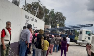 Fugas de agua afectan a más de mil 500 familias en Ecatepec, Estado de México